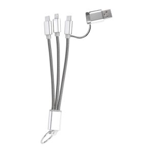 Frecles keyring USB charger cable