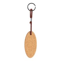 Cruffid cork keyring