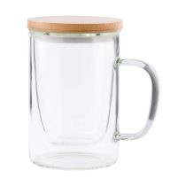 Masty glass infuser mug