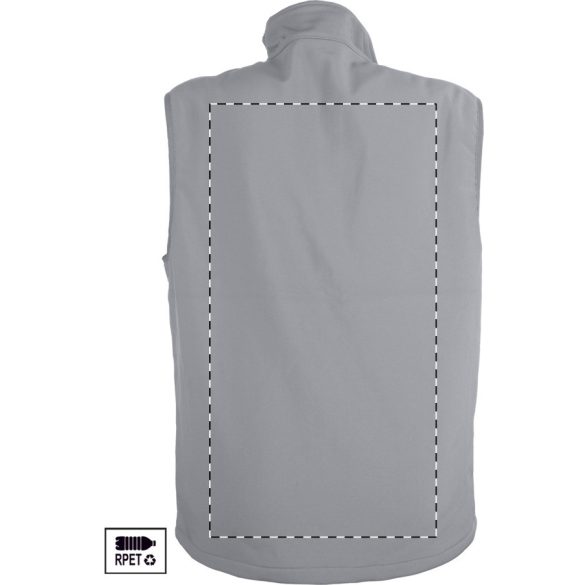 Shelles RPET softshell vest