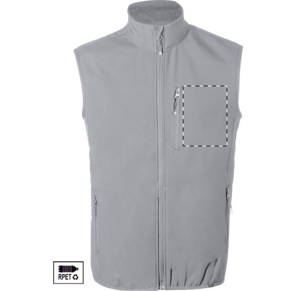 Shelles RPET softshell vest