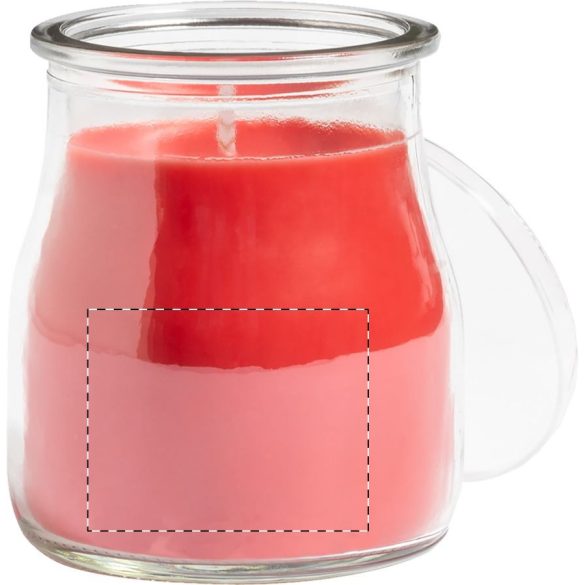 Saicer candle, berries