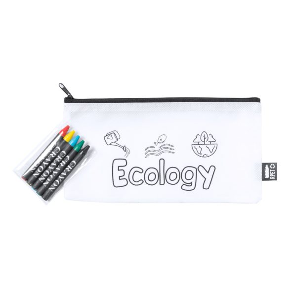 Thurman RPET colouring pen case