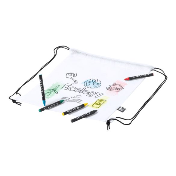 Balard RPET colouring drawstring bag