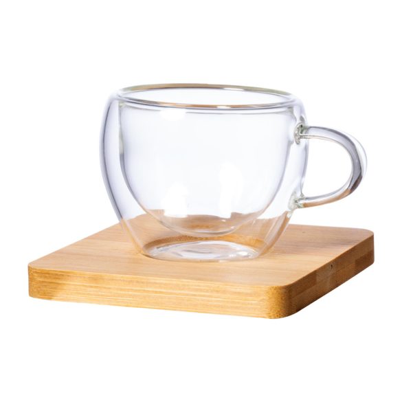 Gladen glass espresso cup set