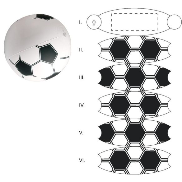 Xevan beach ball (ø25 cm)