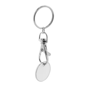 Euromarket trolley coin keyring