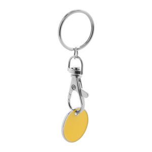 Euromarket trolley coin keyring