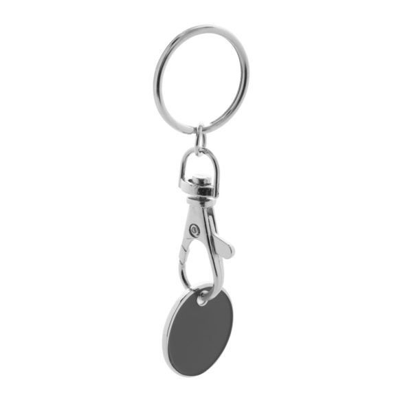 Euromarket trolley coin keyring