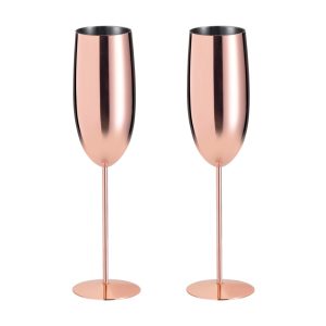 Gagax champagne glass set