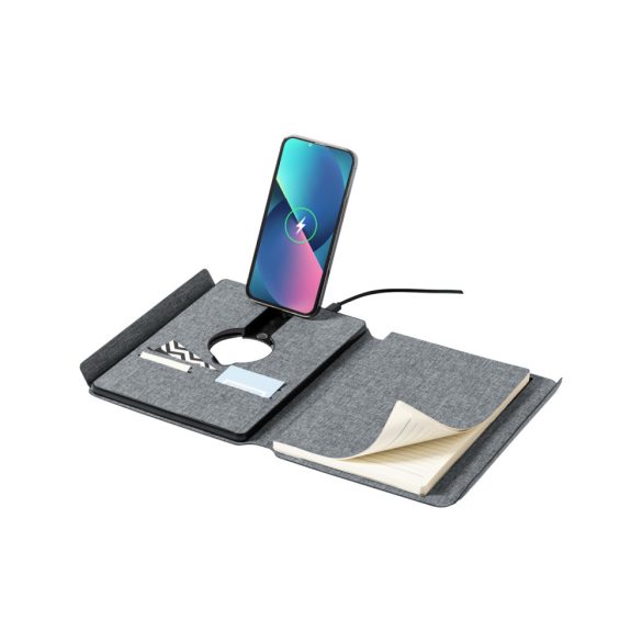 Morrison wireless charger notebook