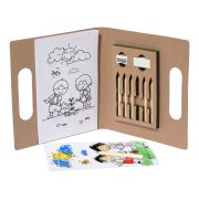 Clumber colouring set