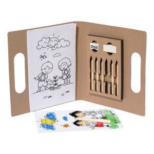 Clumber colouring set