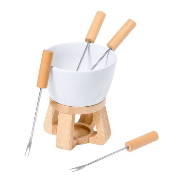 Helvet fondue set