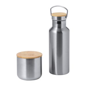 Debris insulated drinkware set