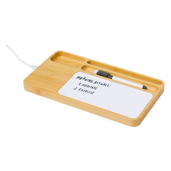Sirae wireless charger organizer