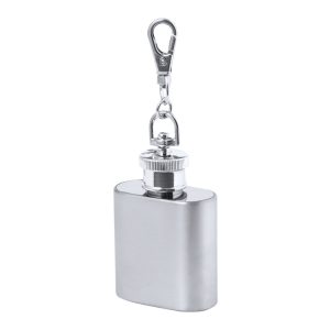 Deneb keyring with hip flask