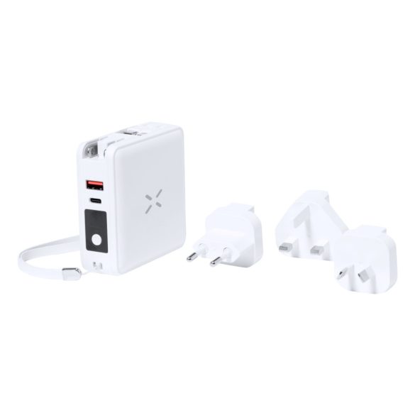 Joks travel adapter power bank