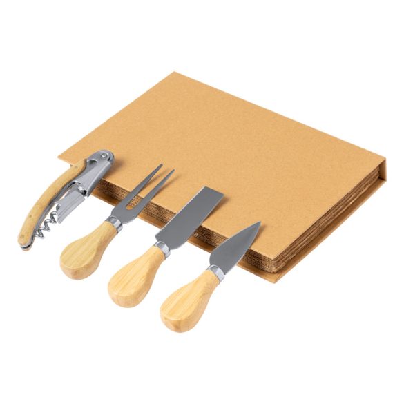 Tantic wine and cheese knife set