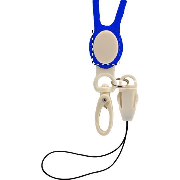 Sigex silicone lanyard