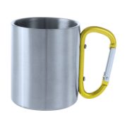 Bastic metal mug galben
