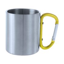 Bastic metal mug galben