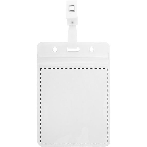 Solip badge holder, vertical