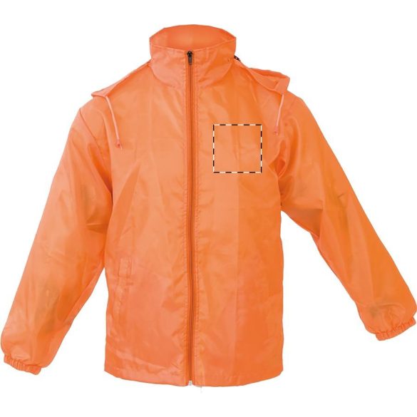Grid raincoat