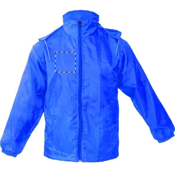 Grid raincoat