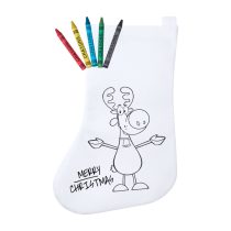 Plicom colouring Christmas stocking