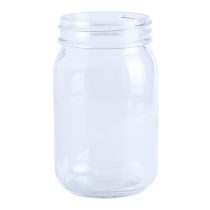 Drunax mason jar drinking glass