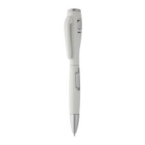 Senter ballpoint pen with flashlight