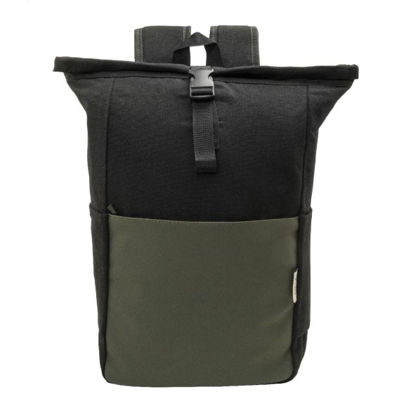 Blakkan Back recycled canvas backpack