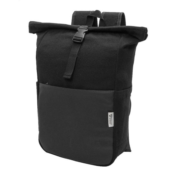 Blakkan Back recycled canvas backpack