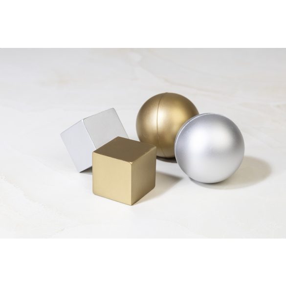 Cubix Shine metallic antistress ball