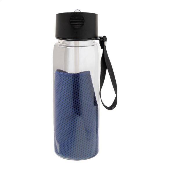 Fitmax RPET sport bottle with towel