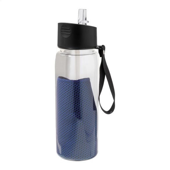 Fitmax RPET sport bottle with towel