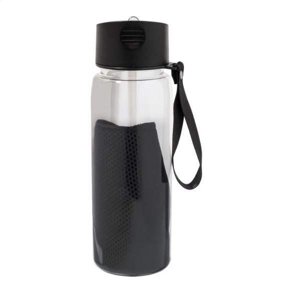 Fitmax RPET sport bottle with towel