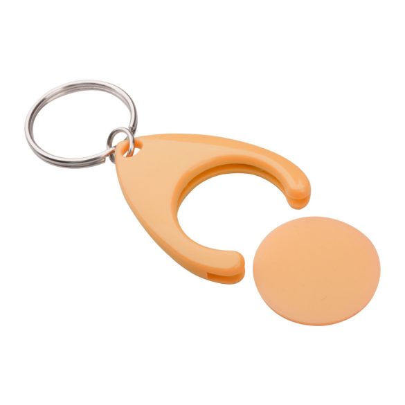 Nelly trolley coin keyring