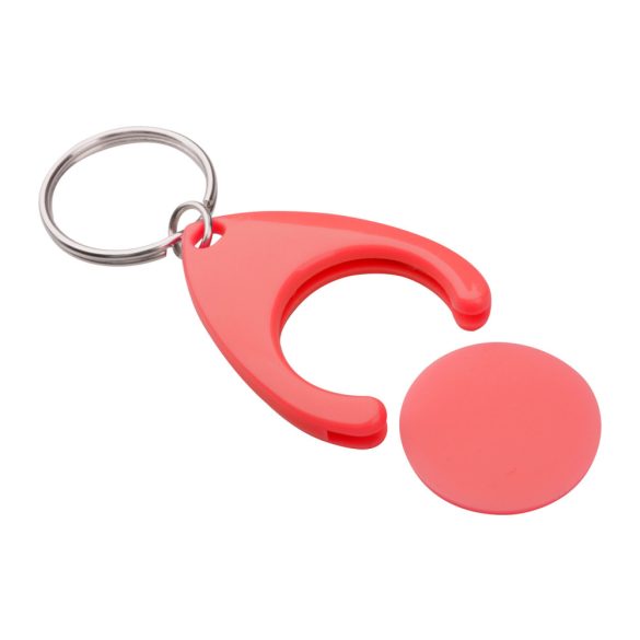 Nelly trolley coin keyring