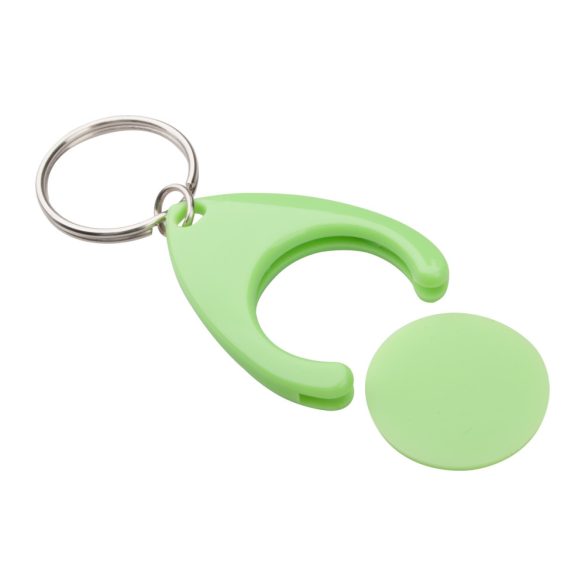 Nelly trolley coin keyring