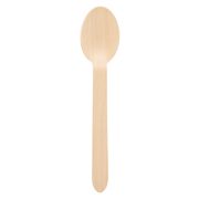 Woolly wooden cutlery, spoon