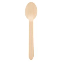 Woolly wooden cutlery, spoon