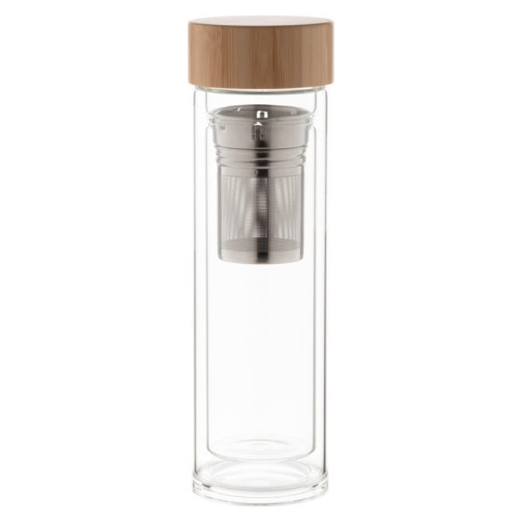 Andina glass thermo bottle
