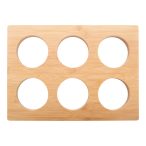 Albarino bamboo wine rack