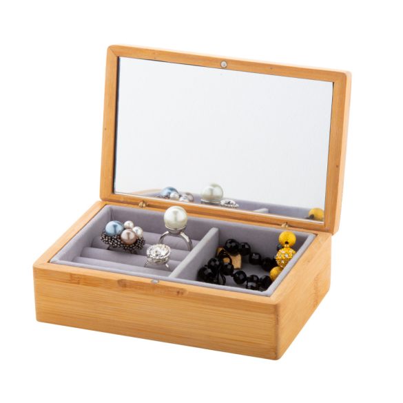 Arashi bamboo jewellery box