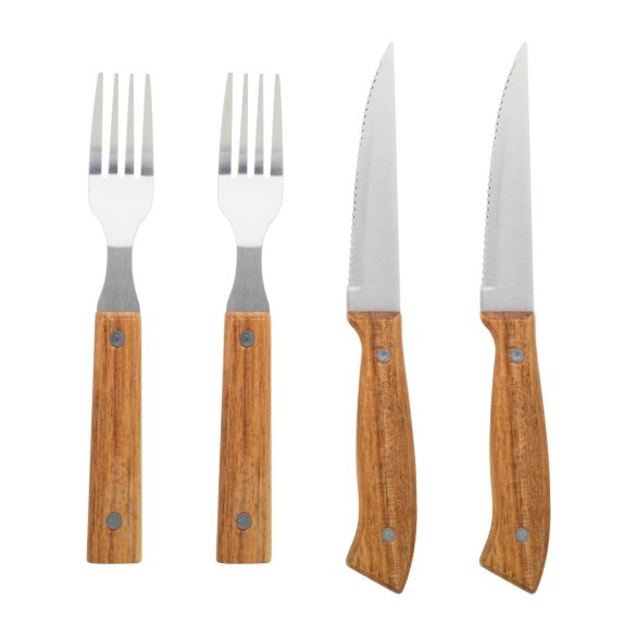 Tomahawk steak cutlery set