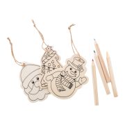 Sormela colouring Christmas tree ornaments