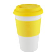 Soft Touch mug with silicone