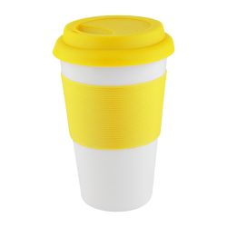 Soft Touch mug with silicone